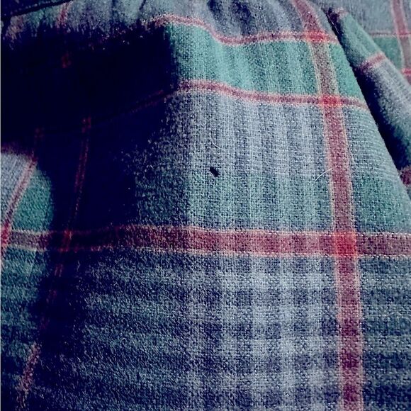 Vintage 70s Pendleton Long Blue Pleated
Plaid Skirt Size 12
Blue Wool - Picture 8 of 8